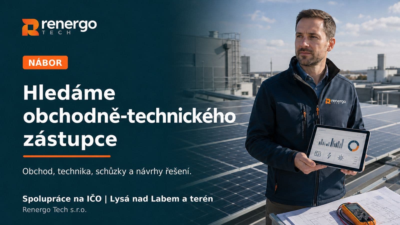 ☀️⚡ Obchodně-technický zástupce | Firemní fotovoltaika & energetická řešení
