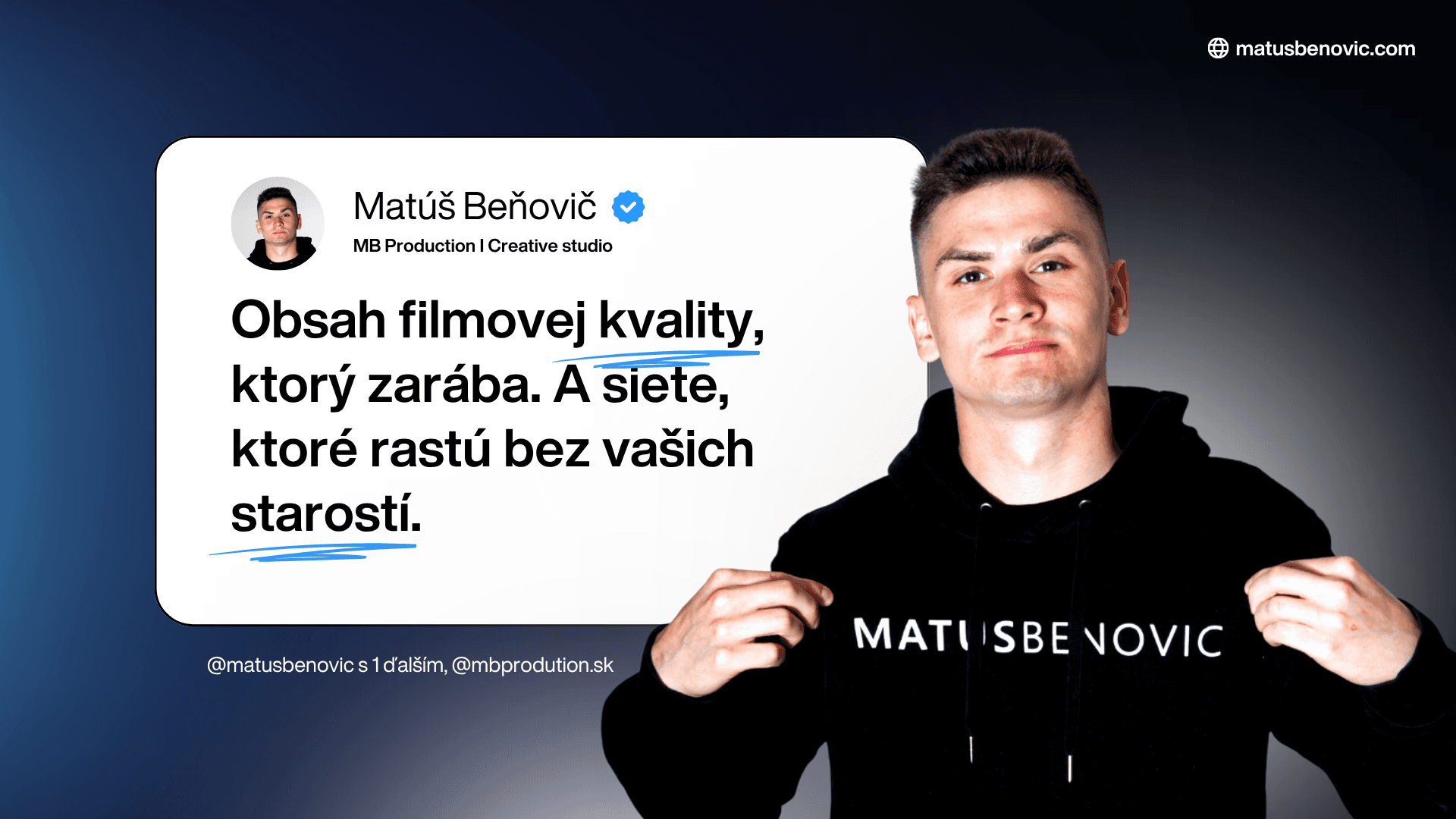 3 v 1 -  Foto & Video Produkcia + Správa sociálnych sietí