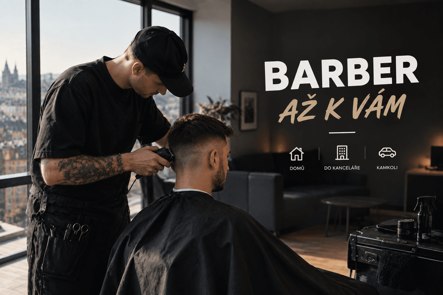 💈 Mobilní Barber – Přijedu za Vámi