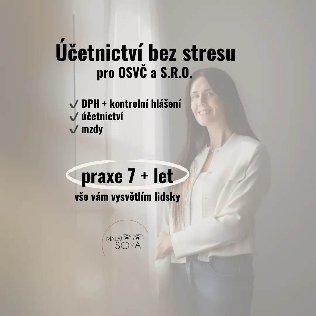 👩💼Účetní služby pro OSVČ a s.r.o.